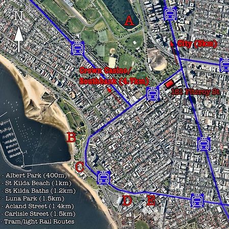 Appartamento ☆ Heart Of St Kilda ☆ Infinity Pool+Parking+Wifi Melbourne Esterno foto